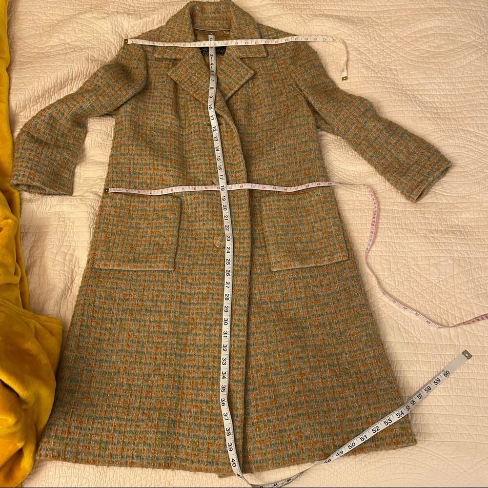 Goregous vintage mid length coat, as is, XS see desc - Picture 14 of 15